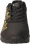 Skechers JGoldcrown Uno Golden Heart Sneakers Dames Zwart - Thumbnail 6