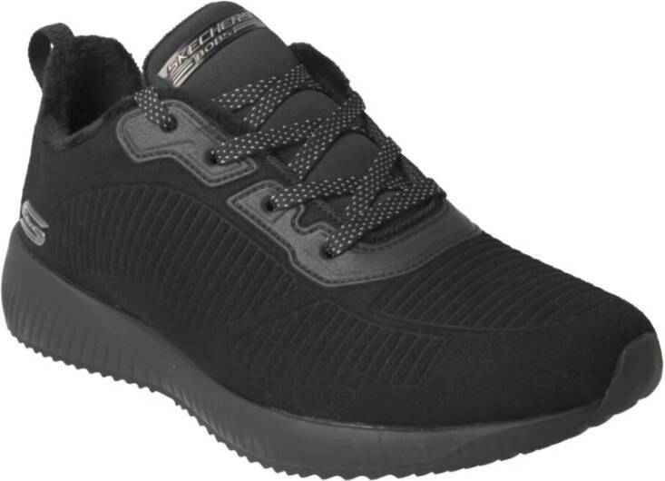 Skechers Zwarte Bobs Squad Sportschoenen voor Dames Zwart Dames