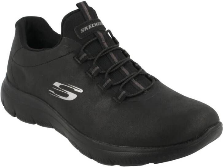 Skechers Zwarte damessneaker Summits Zwart Dames