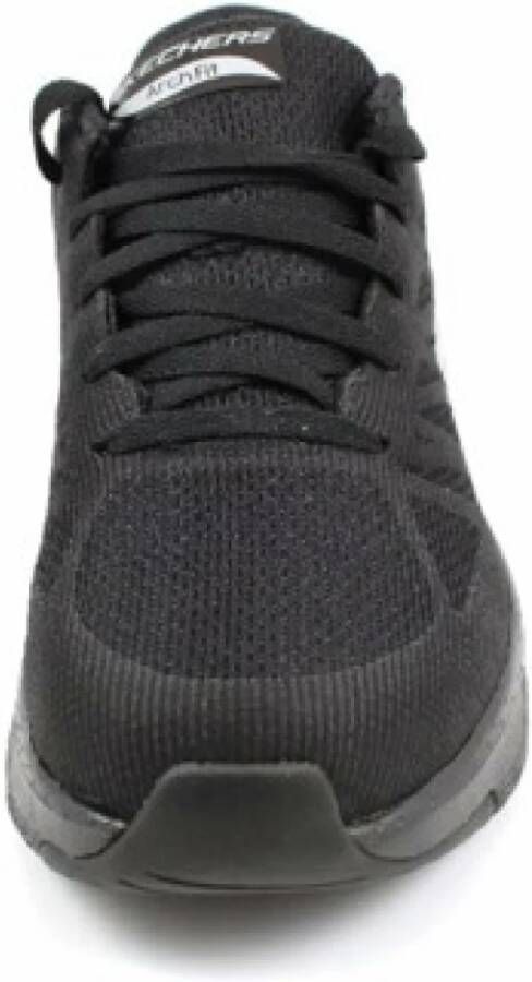 Skechers Zwarte Heren Sneaker Moderne Stijl