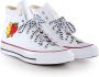 SKY High Farm Chuck 70 High Top Canvas Sneakers White - Thumbnail 3