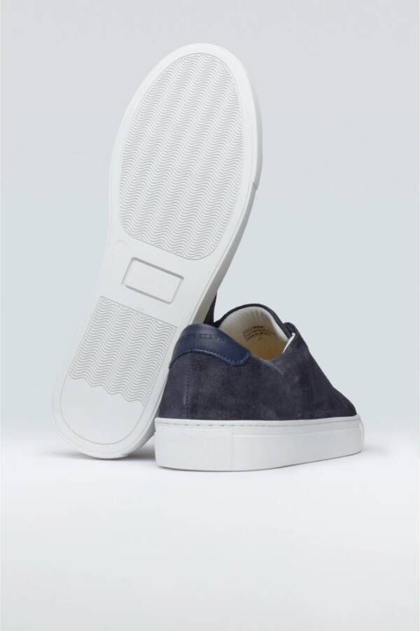Sneaky Steve Elegant Suede Sneaker Blue Heren
