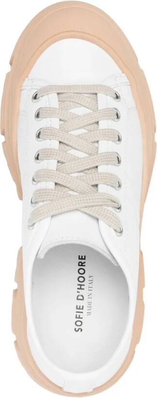 Sofie D'hoore Casual Witte Sneakers