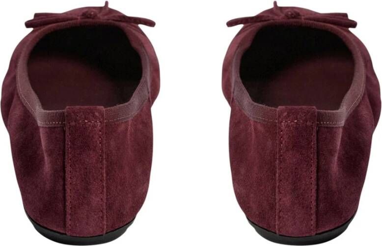 Sofie Schnoor Ballerina Burgundy met strikdetail