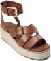 Sofie Schnoor Cognac Sandaal 7038 Stijlvolle Zomerschoen - Thumbnail 2