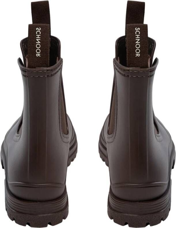 Sofie Schnoor Donkerbruine Rubberlaars 7025