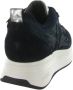 SOFTWAVES Lage Sneakers Dames 9.13.15 Maat: 37 5 Materiaal: Suède Kleur: Blauw - Thumbnail 2