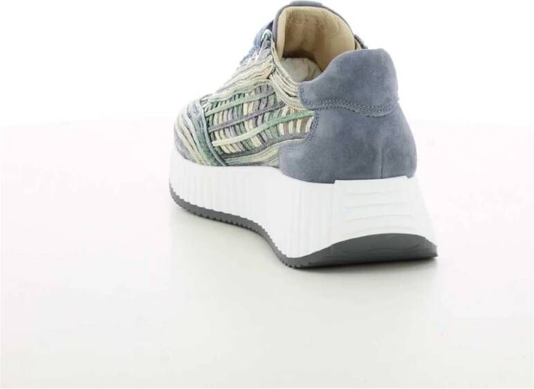 Softwaves Blauwe Damesschoenen Elegante Stijl