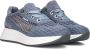 SOFTWAVES Lage Sneakers Dames 8.95.04 Maat: 39 5 Materiaal: Suède Kleur: Blauw - Thumbnail 3