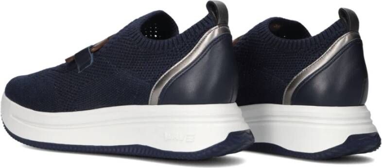 Softwaves Blauwe Sneakers voor Trendy Comfort