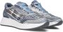 Softwaves Sneakers Dames Lage sneakers Damesschoenen 8.95.01 Blauw - Thumbnail 3