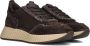 SOFTWAVES Lage Sneakers Dames 8.95.22 Maat: 42 Materiaal: Suède Kleur: Bruin - Thumbnail 3