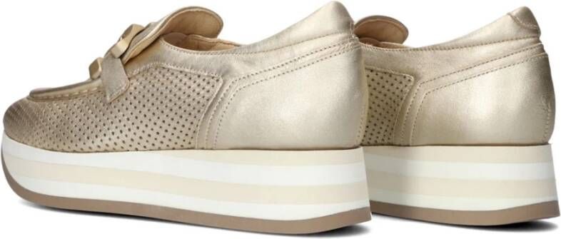 Softwaves Gouden Glamour Sneakers voor Vrouwen