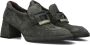 Softwaves Instappers Dames Instapschoenen Damesschoenen Suède 8.80.01 Groen - Thumbnail 2