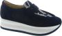 Softwaves Kristal Stijl Schoenen Blue Dames - Thumbnail 2