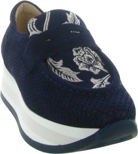 Softwaves Kristal Stijl Schoenen Blue Dames
