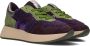 SOFTWAVES Lage Sneakers Dames 8.95.05 Maat: 39 5 Materiaal: Suède Kleur: Paars - Thumbnail 2
