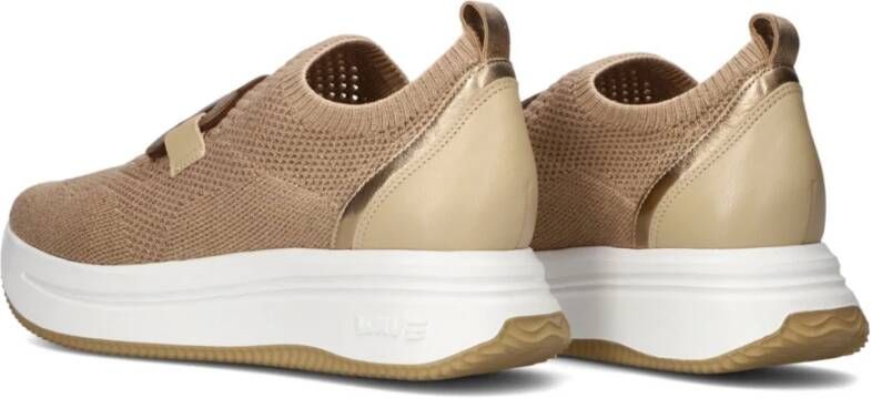 Softwaves Taupe Chunky Sole Sneakers