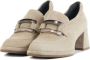 Softwaves Instappers Dames Instapschoenen Damesschoenen Suède 8.80.01 Taupe - Thumbnail 2