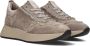 SOFTWAVES Lage Sneakers Dames 8.95.07 Maat: 39 5 Materiaal: Suède Kleur: Taupe - Thumbnail 2