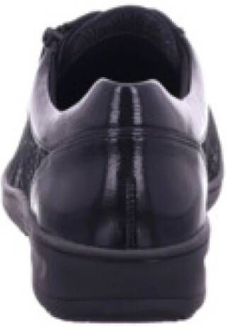 Solidus Casual Veterschoenen in Zwart