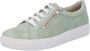 Solidus Solid licht groene dames sneaker met veter- en ritssluiting en een uitneembaar voetbed - Thumbnail 7