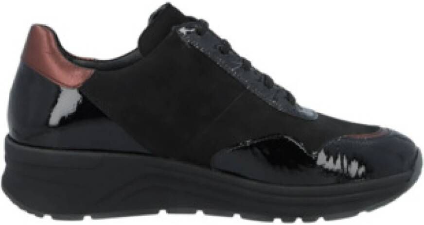 Solidus Casual veterschoenen voor dames in multicolor