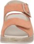 Solidus Sandalen met bandjes voor dames in effen kleuren - Thumbnail 2