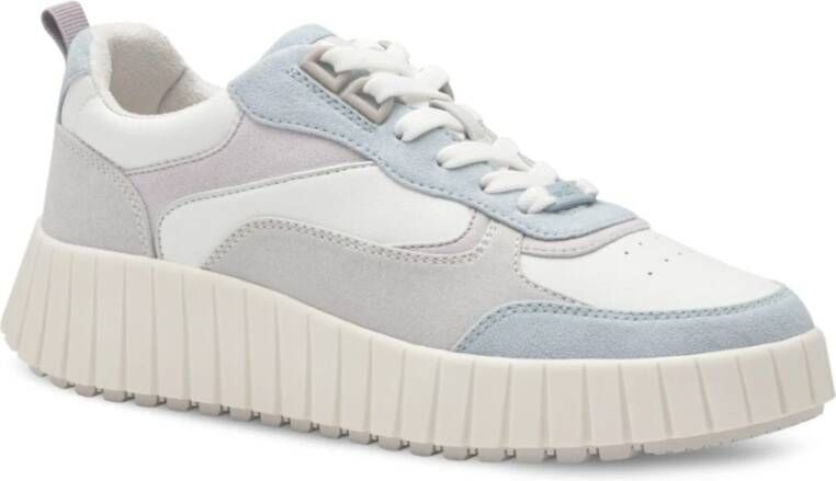 s.Oliver Blauwe Sneakers voor Vrouwen Multicolor Dames
