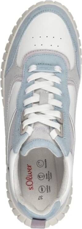 s.Oliver Blauwe Sneakers voor Vrouwen Multicolor Dames