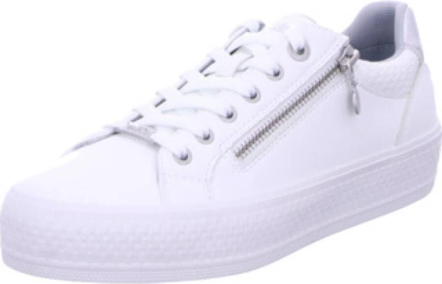 s.Oliver Casual Veterschoenen in Wit
