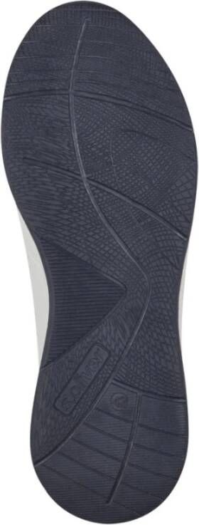 s.Oliver Witte Sneakers voor Mannen Multicolor Heren