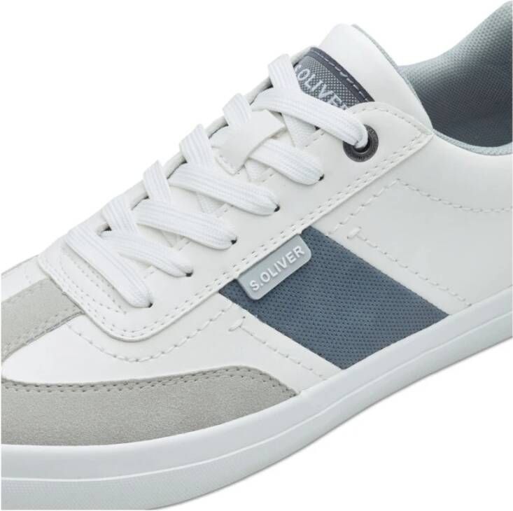 s.Oliver Witte Vetersneakers voor Mannen