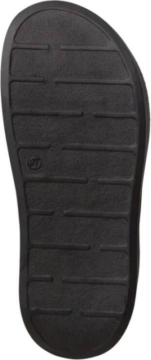s.Oliver Zwarte Casual Open Slippers Vrouwen