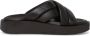 S.Oliver Zwarte Casual Open Slippers Vrouwen Black Dames - Thumbnail 4