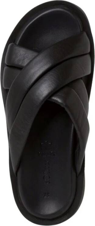 s.Oliver Zwarte Casual Open Slippers Vrouwen Black Dames