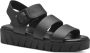 S.Oliver Zwarte Casual Platte Sandalen Vrouwen Black Dames - Thumbnail 13