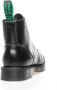 Solovair Hi Shine 6 Eye Astronaut Boot Zwart Heren - Thumbnail 4