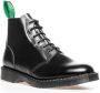 Solovair Hi Shine 6 Eye Astronaut Boot Zwart Heren - Thumbnail 6