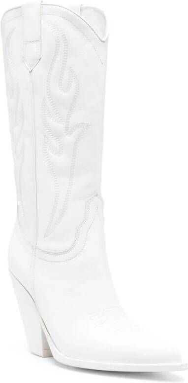 Sonora Ankle Boots White Dames