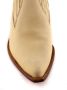 Sonora Beige Western-Style Suède Enkellaarzen - Thumbnail 2