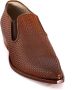 Sonora Bruine Geweven Leren Slip-On Laarzen - Thumbnail 2