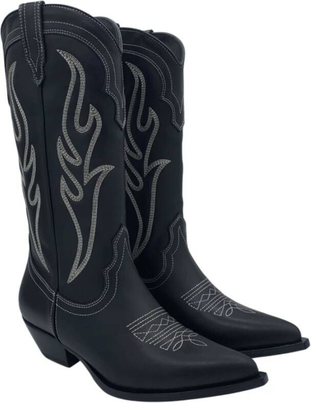 Sonora Cowboy Boots Black Dames