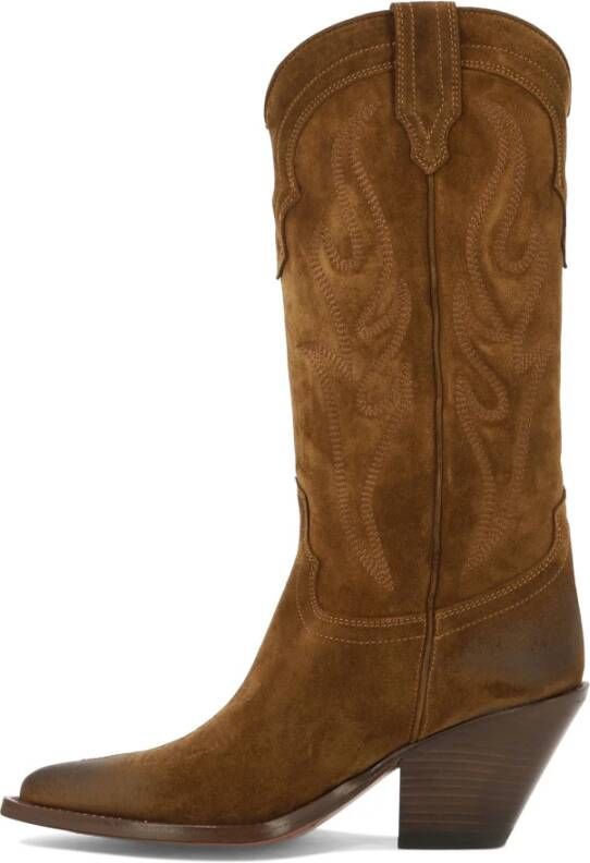 Sonora Cowboy Boots Brown Dames