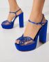 Sophia Webster Blauwe Butterfly Plateau Sandalen - Thumbnail 7