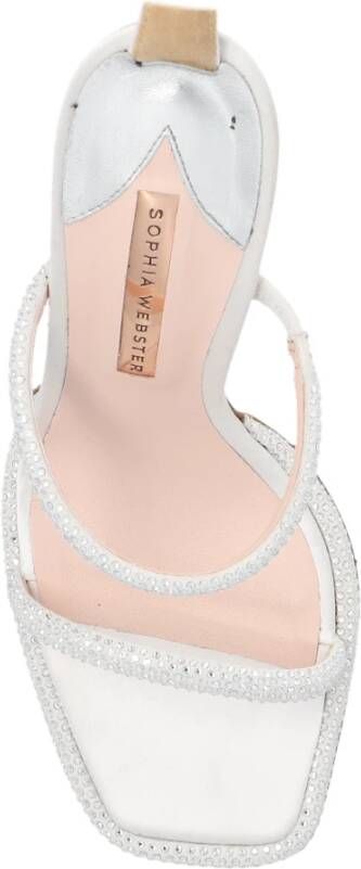 Sophia Webster Callista sandalen met hak White Dames
