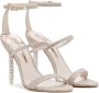 Sophia Webster Gouden Glitter Sandalen met Kristalhak Yellow Dames - Thumbnail 2