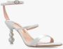 Sophia Webster Ivoor Satijnen Sandalen met Parelhakken White Dames - Thumbnail 4