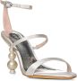 Sophia Webster Ivoor Satijnen Sandalen met Parelhakken White Dames - Thumbnail 2