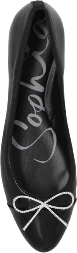 Sophia Webster Leren balletflats 'Pirouette' Black Dames